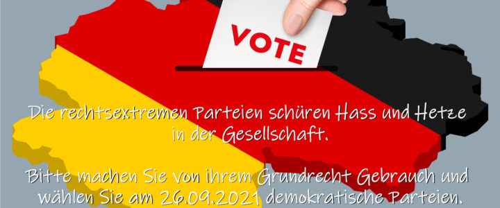 Aufruf von MIGRANET-MV zu Bundes- und Landtagswahlen